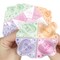 Big Dot of Happiness Valentine Hearts Fortune Teller Cootie Catcher Game, Pastel Classroom Exchange Party Favor Jokes for Kids Fortune Tellers - 12 ct